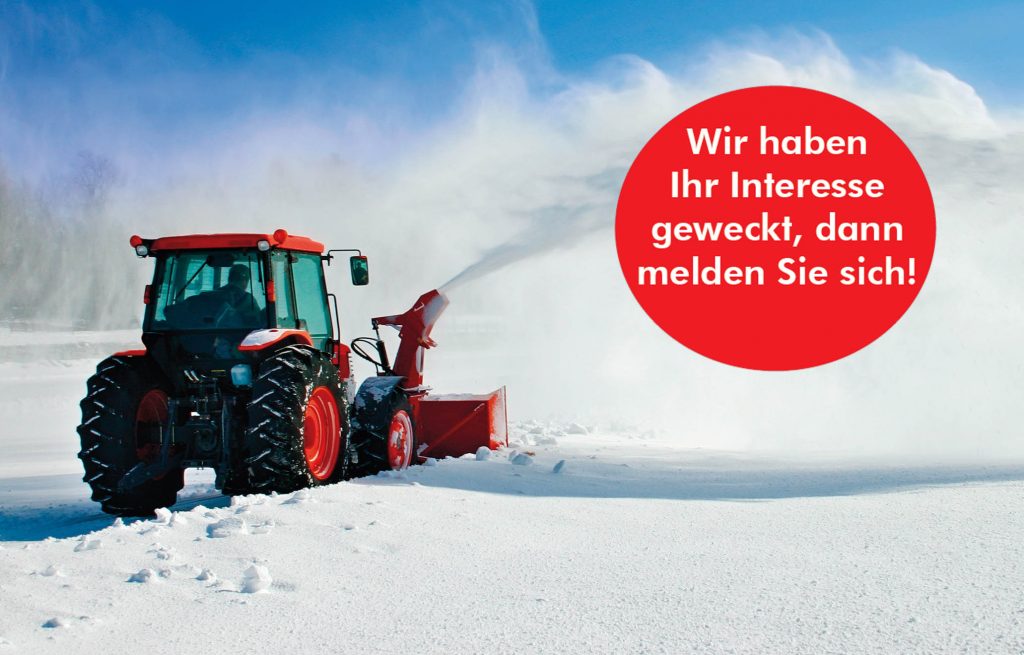 Landwirte für den Winterdienst